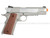 Colt 1911 Rail Government GBB CO2 Airsoft Pistol Silver Left