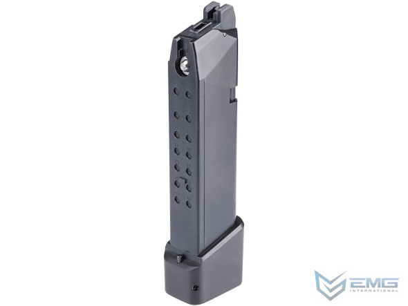 EMG x Taran Tactical Innovations 28 Round Magazine w/ Extended Base Plate for GLOCK Series Gas Blowback Airsoft Pistol