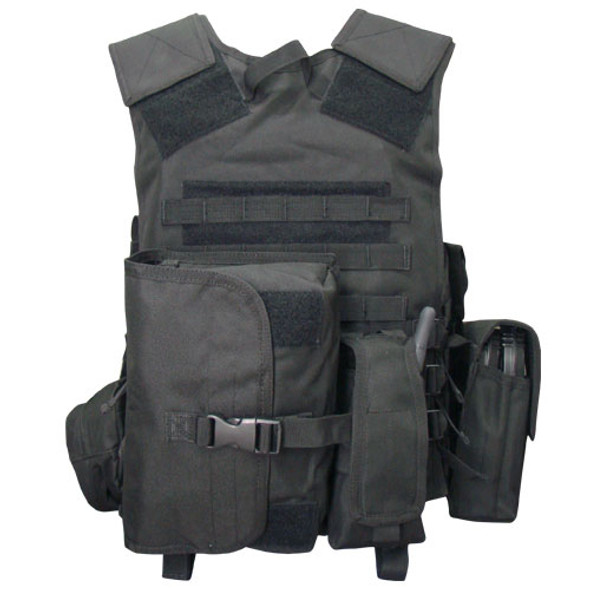 Condor MVP Complete Modular Tactical Vest - Rear View