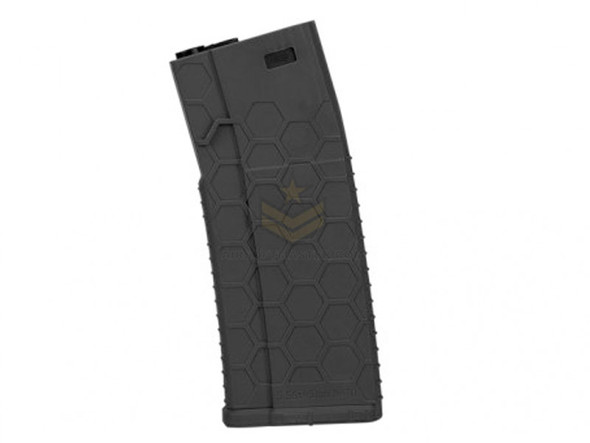 Hexmag Airsoft 120rd Midcap Magazine AEG Black