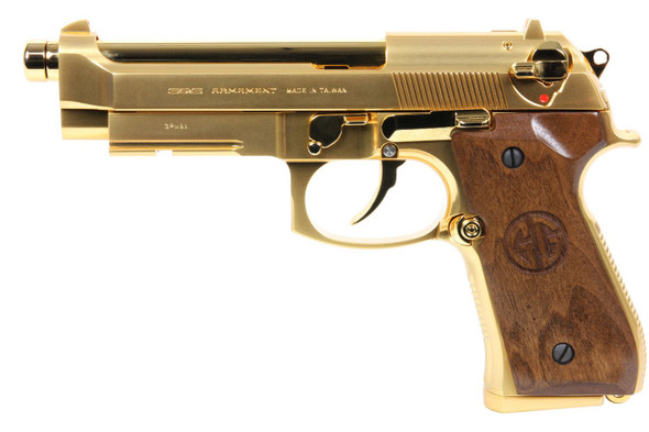 G&G GPM92 GP2 Gold Limited Edition Gas Blowback Pistol