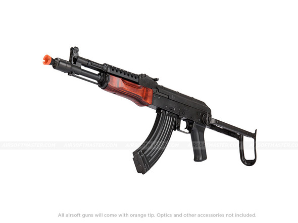 LCT Airsoft MG-MS-AEG Stamped Steel AK-74 Airsoft Assault Rifle w/Folding stock