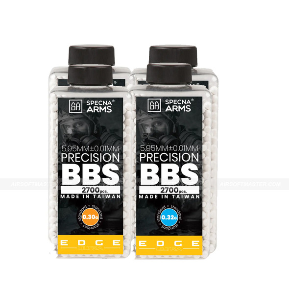 Specna Arms EDGE Ultra Precision White Biodegradable BBs 2700rd Bottle