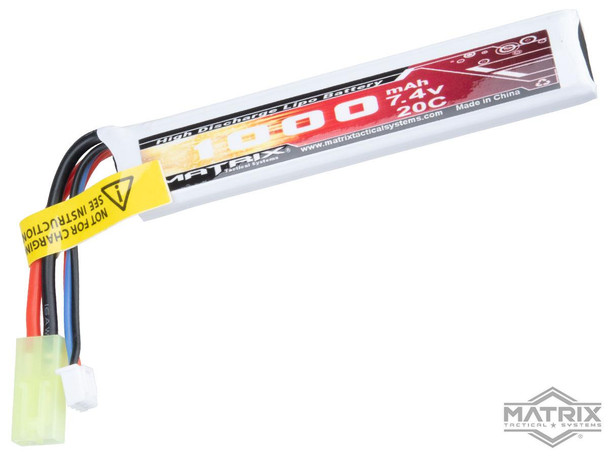 Matrix High Performance 7.4V Stick Type Airsoft LiPo Battery