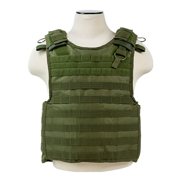 NcStar Quick Release Plate Carrier CVPCVQR2964G Olive Drab