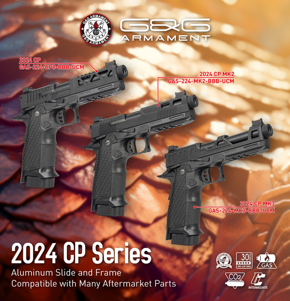 G&G GPM1911 CP Hi-Capa Gas Blowback Pistol EDM