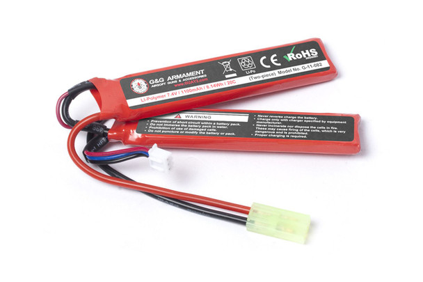 Li-Po 7.4v 1100mAh 20C
