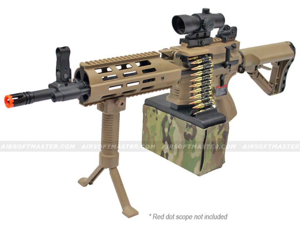 Knights Armament Stoner LMG Full Metal Airsoft Gun