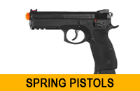 Spring Loaded Airsoft Pistols