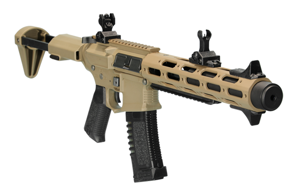 ARES Amoeba ハニーバジャー ver.2 ARES Amoeba AM-014 Honey Badger Airsoft M4 AEG Rifle - BK | RedWolf
