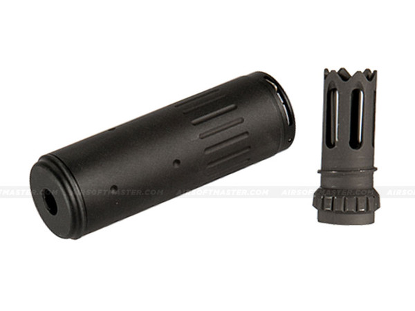 Lancer Tactical AC-403B QD Mock Suppressor w/ Flash Hider Black