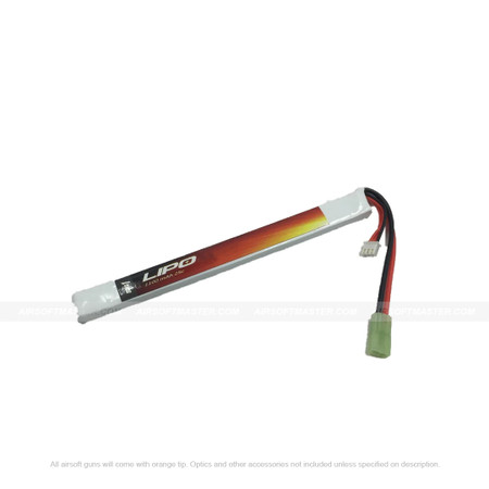 Echo 1 11.1V 1100mAh 25c Airsoft Lipo Battery (Thin Stick Type)