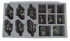 (Cryx) Cryx Soul Hunters Cavalry Foam Tray (PP-3)