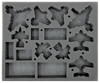 (Aeronautica Imperialis) Wings of Vengeance Foam Tray with Flight Stems Glued to Base (BFB-1.5)