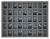 New Necron Warrior/Cryptothrall Foam Tray (BFL-1.5)