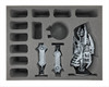 (Necron) Szarekh, The Silent King and Triarch Praetorians Foam Tray (BFL-4)