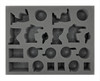 (Necron) 6 Ophydian Destroyer 6 Skorpekh Destroyer 2 Hexmark Destroyer Foam Tray (BFL-2.5)