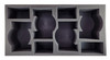 40K Space Marines 4 Brutalis or Redemptor Dreadnoughts Foam Tray (BFM-4)