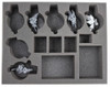 (Space Marines) 6 Space Wolves Thunderwolf 2 Rhino Foam Tray (BFL-3)