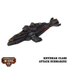 Dystopian Wars: Black Wolf Battlefleet Set