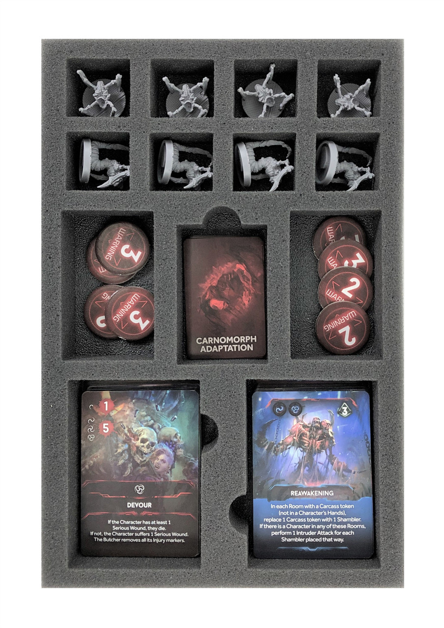 Nemesis Carnomorph Expansion Game Box Foam Kit Nemesis Carnomorph Expansion Game Box Foam Kit