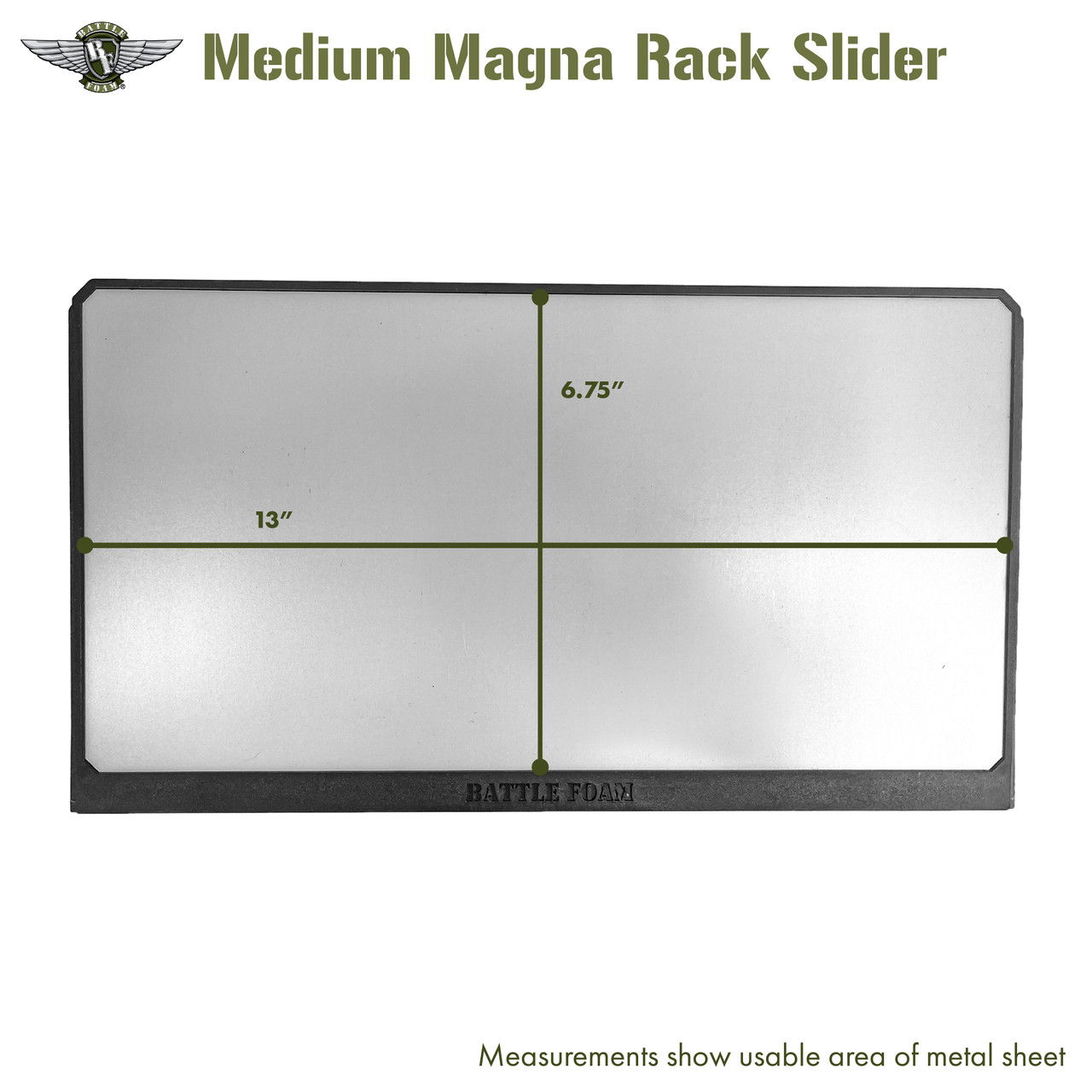 Magna Rack Slider Medium Kit for the Warmachine Bag - Battle Foam