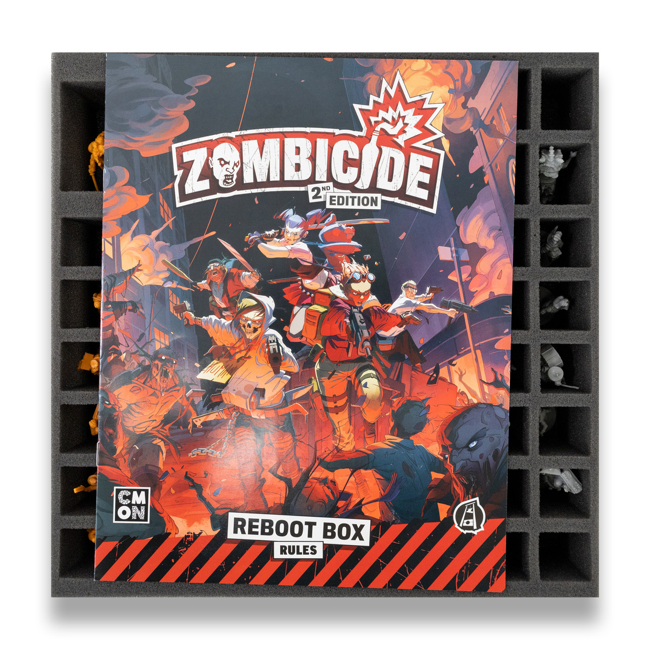 Zombicide 2nd Edition Reboot Box Foam Kit for Game Box - Battle Foam