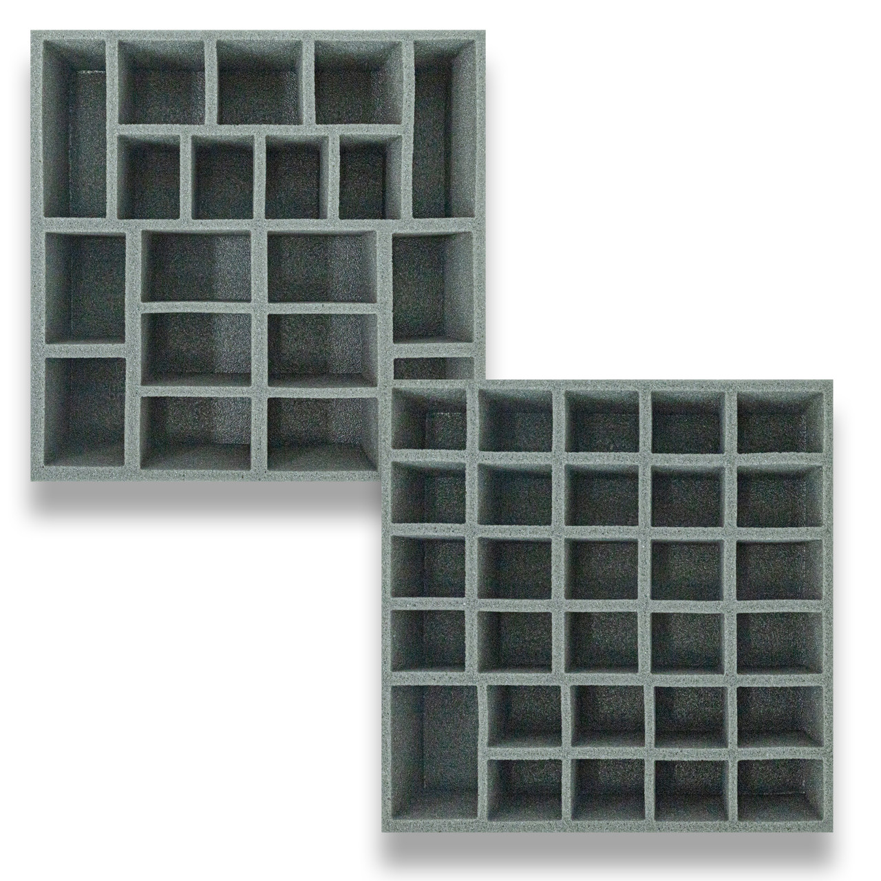 Black Foam Trays - 8 1/4L x 5 3/4W x 5/8H