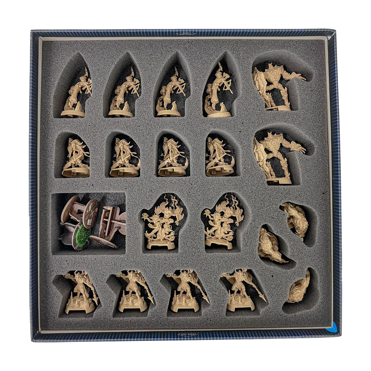 Descent: Legends of the Dark Board Game Box Foam Tray Kit - Battle