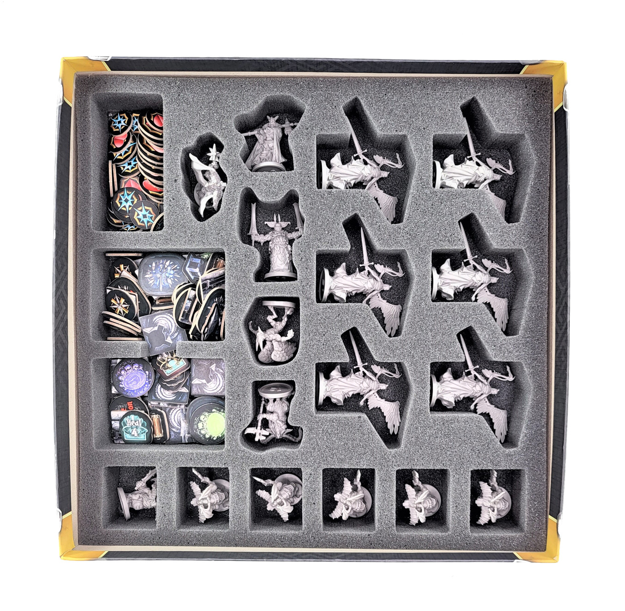 Massive Darkness 2: Hellscape Game Box Foam Tray Kit - Battle Foam