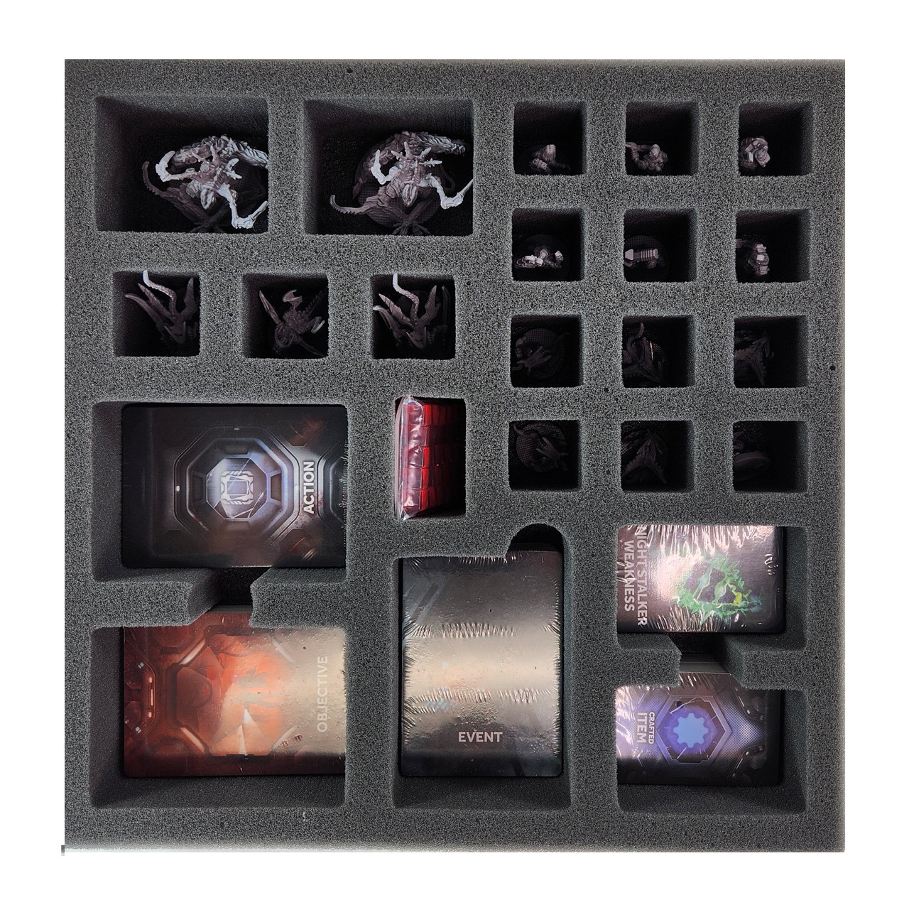 Nemesis Lockdown Core Game Box and Stretch Goals Foam Kit - Battle