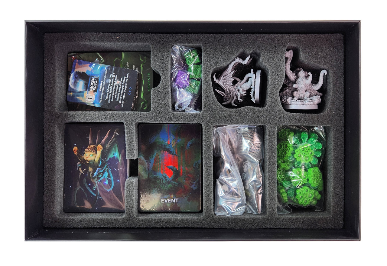Nemesis Lockdown Core Game Box and Stretch Goals Foam Kit - Battle