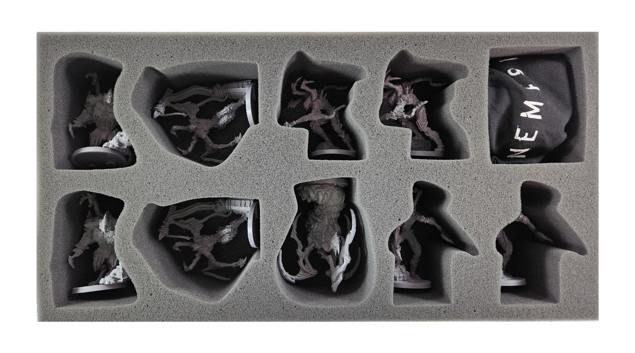 Battle Foam Medium Stacker Box with Nemesis Lockdown Core Game Box