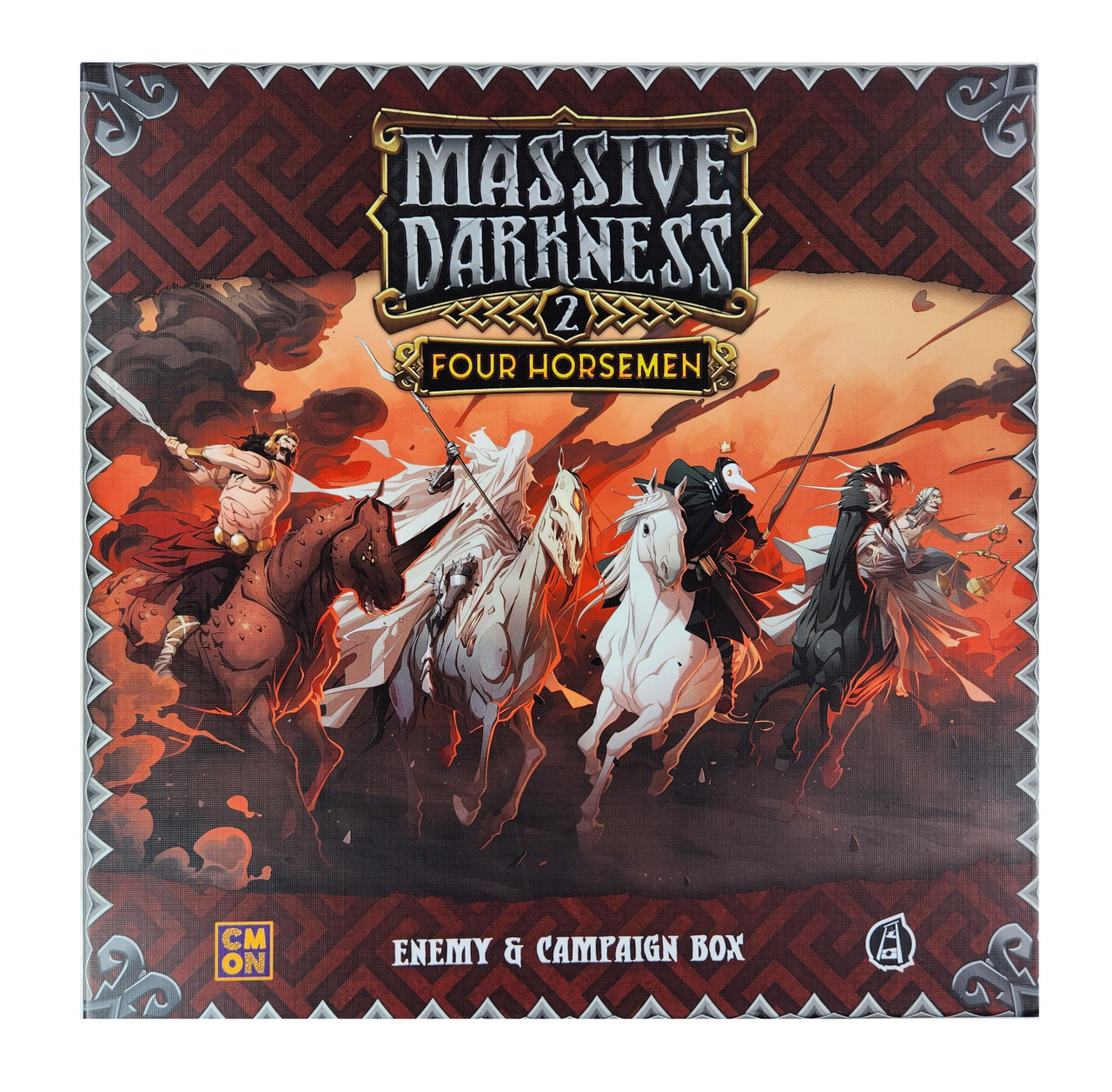 Massive Darkness 2: Demon Dragon Game Box Foam Tray Kit - Battle Foam