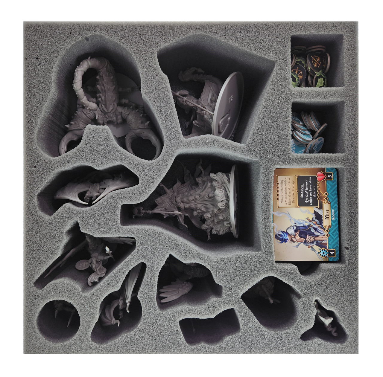 Massive Darkness 2: Darkbringer Game Box Foam Tray Kit - Battle Foam