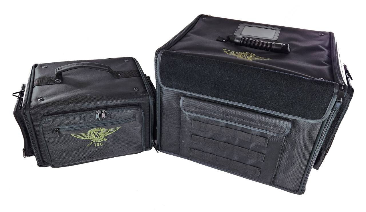 160) P.A.C.K. 160 Magna Rack Sliders Load Out (Black) - Battle Foam