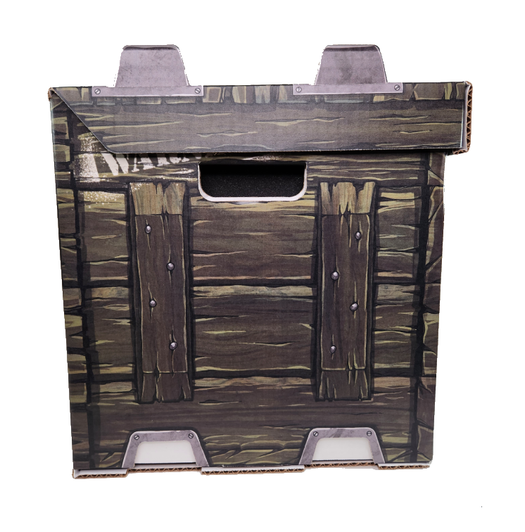 Battle Foam Large Stacker Box 2.0 Empty (Green) - Battle Foam, LLC