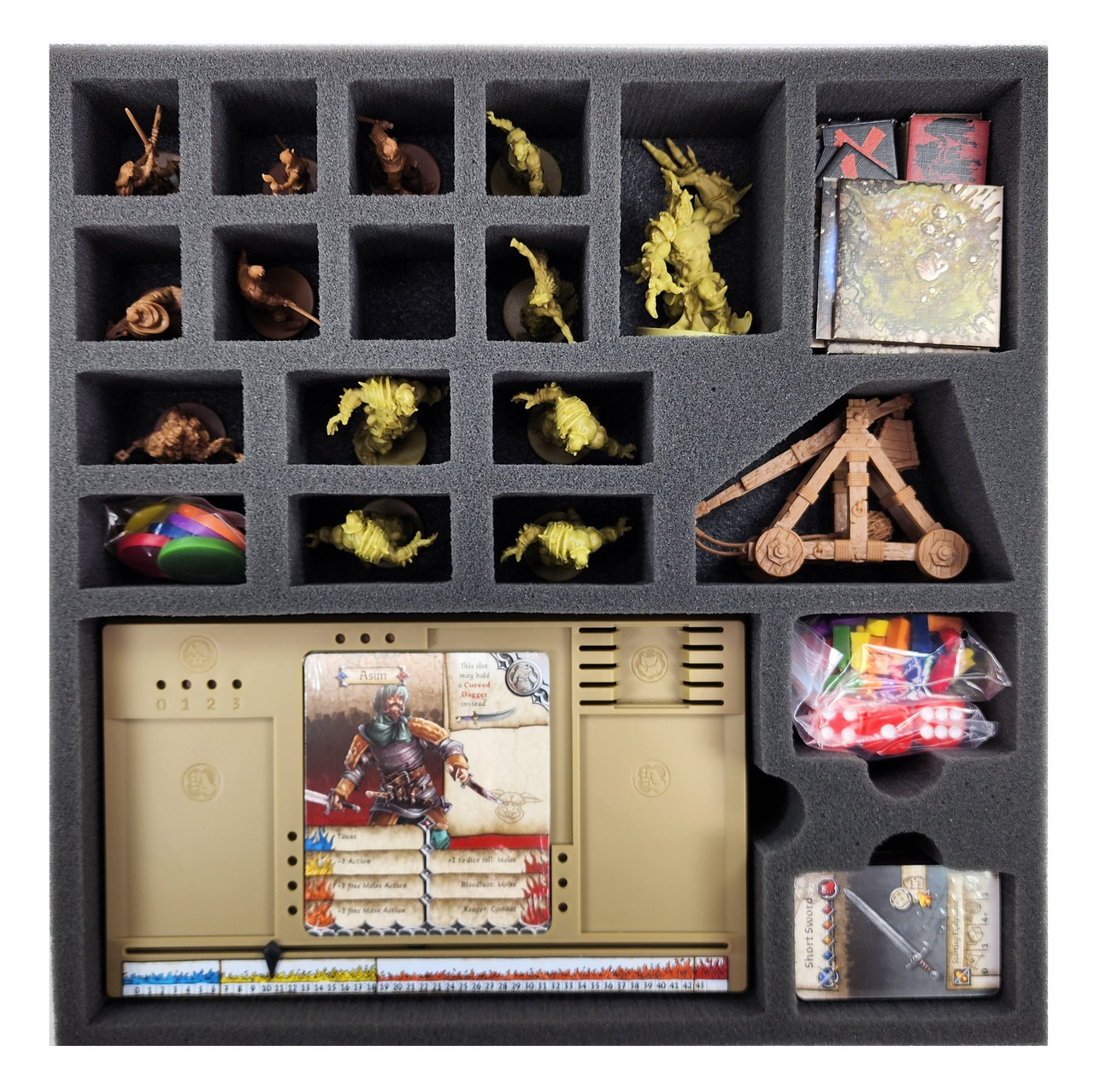 Marvel Zombies - A Zombicide Game Box Foam Tray Kit - Battle Foam