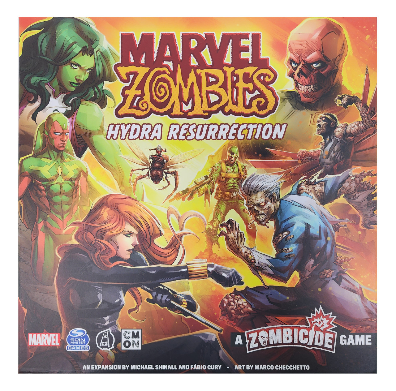 Feldherr foam set with Organizer for Marvel Zombies: A Zombicide