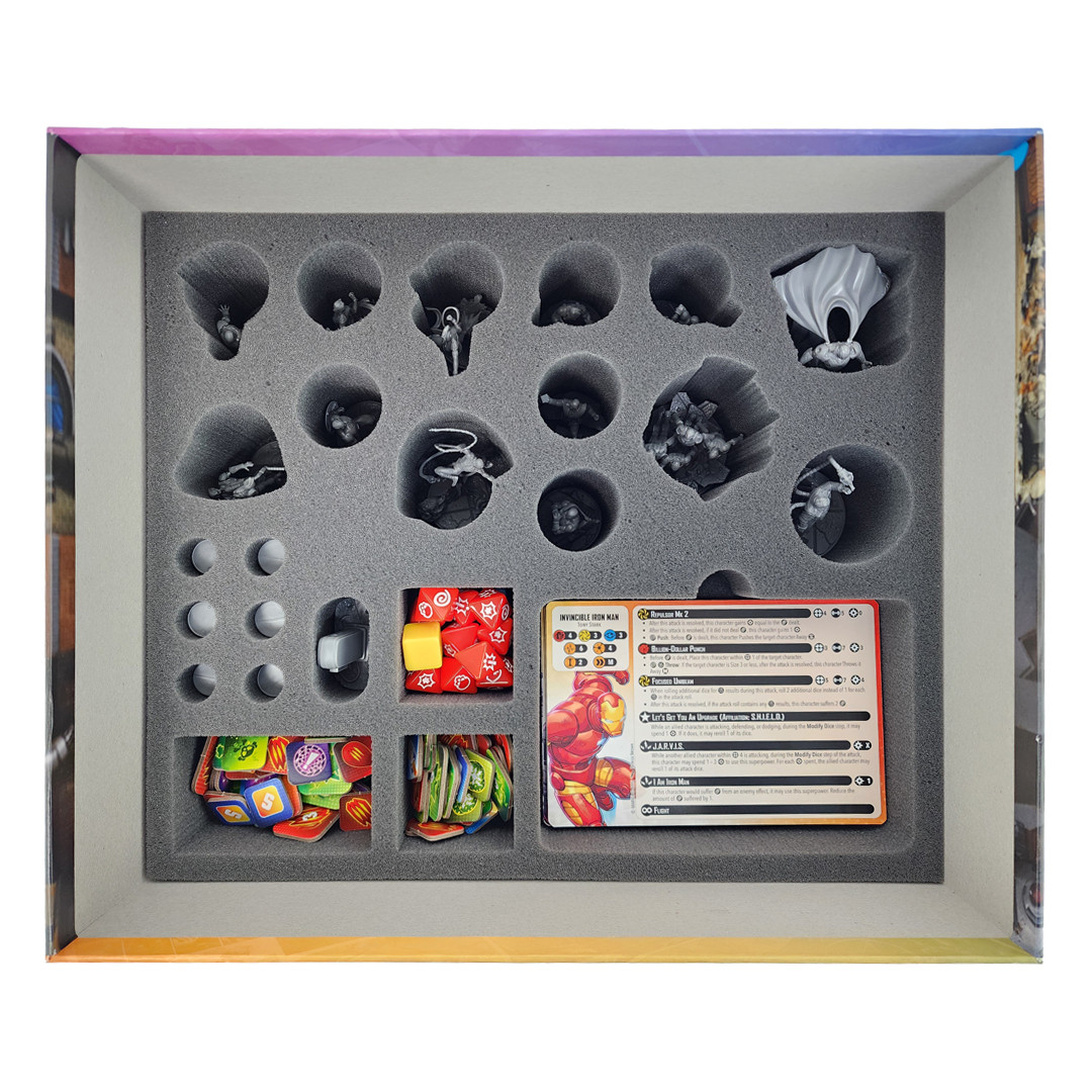 Marvel Crisis Protocol Earth's Mightiest Core Set Foam Kit (MIS