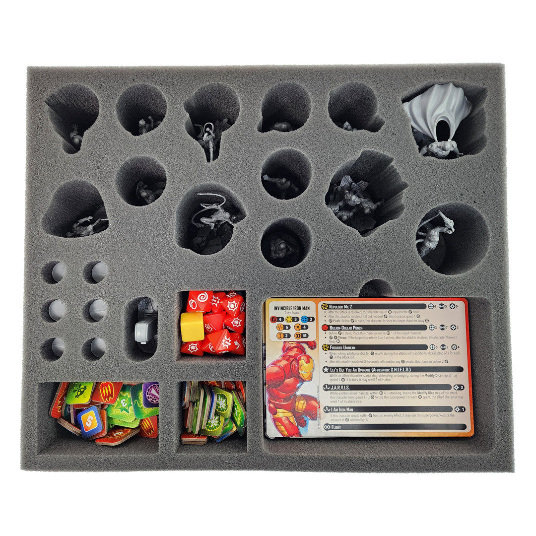 Marvel Crisis Protocol Earth's Mightiest Core Set Foam Kit (MIS