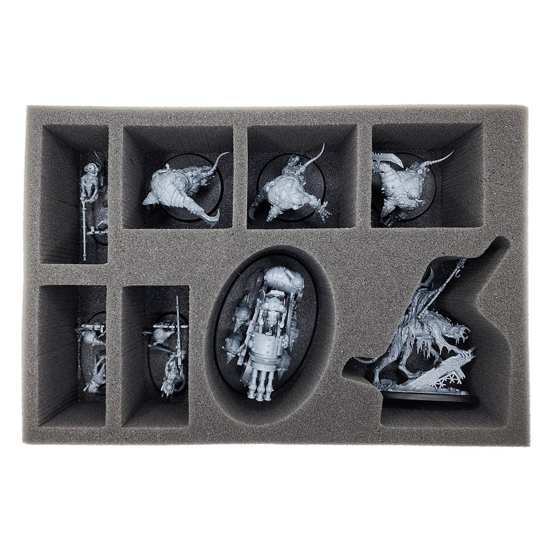 Battle Foam C-160 Box Spearhead Skaven Gnawfeast Clawpack Load Out