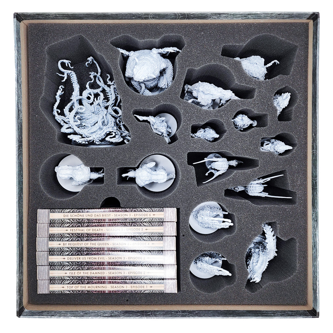 Cthulhu: Death May Die Fear of the Unknown Game Box Foam Kit