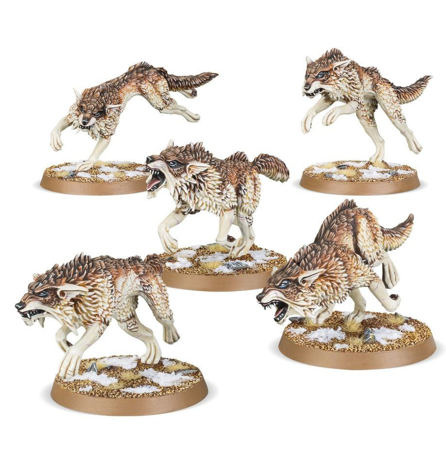 Space Wolves Fenrisian Wolves - Battle Foam