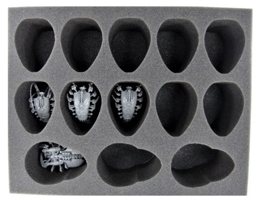 Necron) 10 Canoptek Wraith 3 Canoptek Spider Foam Tray (BFL-4