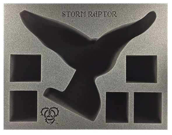 (Circle) Storm Raptor with Wings Foam Tray (BFL-5.5)