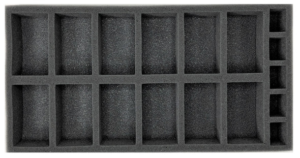 (Gen) Flames of War 12 Artillery Foam Tray (BFM-1.5)