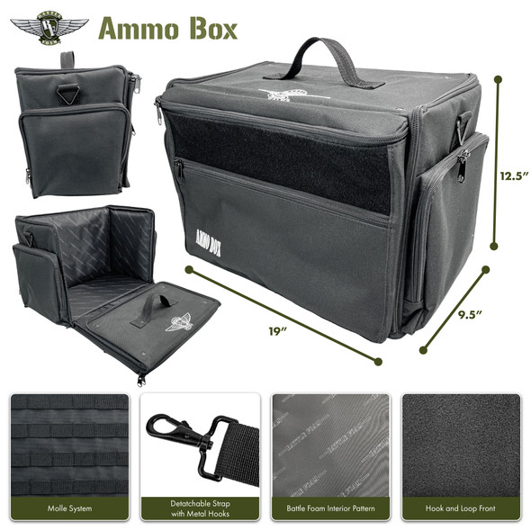 Ammo Box Bag Standard Load Out for 28-32mm Models