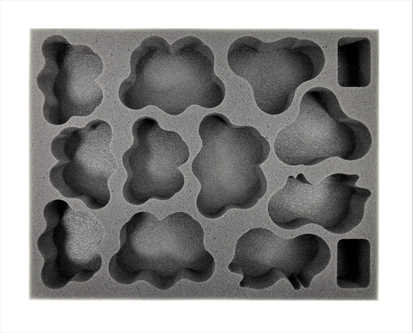 40K) Apocalypse 25mm Movement Tray Foam Tray (BFS-1.5) - Battle Foam