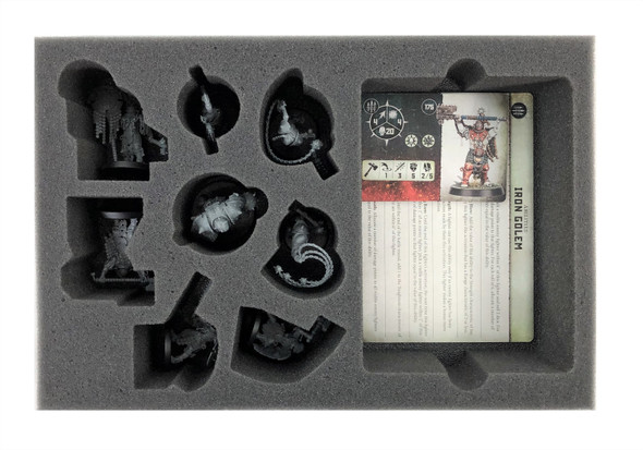 Warcry Iron Golem Foam Tray (BFS-2)